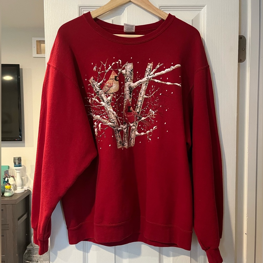 Vintage Cardinal Crewneck